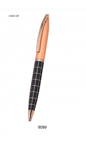 Sp Metal ball pen with colour blackline and orange